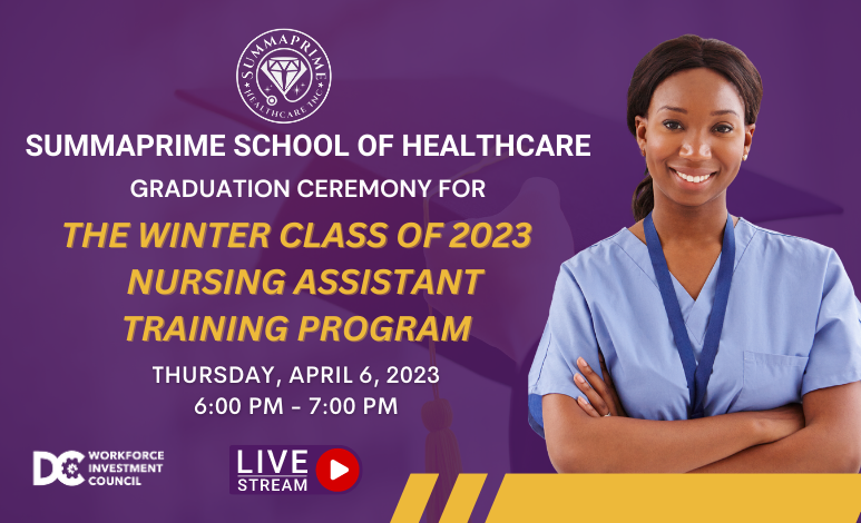 SummaPrime School of Healthcare Holds Inaugural Graduation Ceremony for Class of 2022